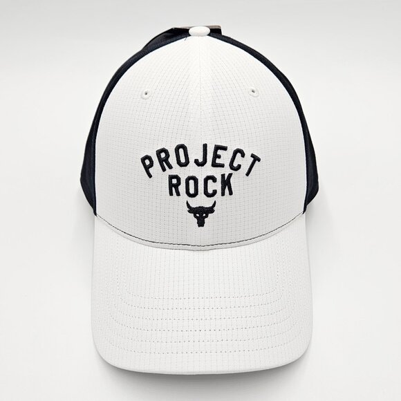 Under Armour Men’s Blitzing Trucker Mesh Hat Black/Red Adjustable Snapback 13834 - Picture 6 of 7